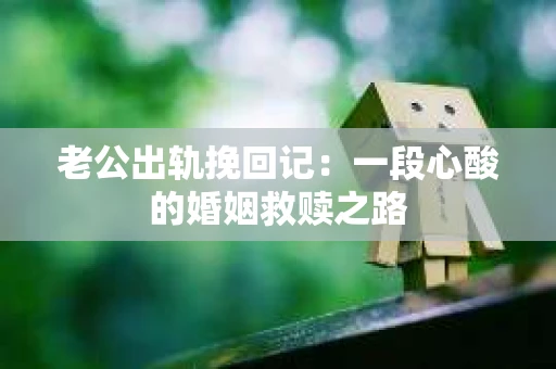 老公出轨挽回记：一段心酸的婚姻救赎之路