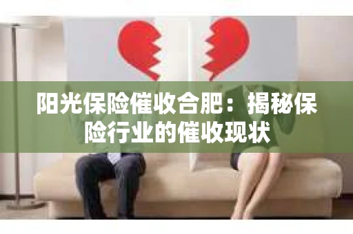 阳光保险催收合肥：揭秘保险行业的催收现状