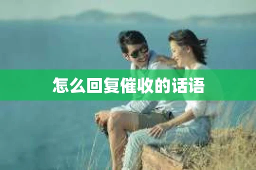 怎么回复催收的话语