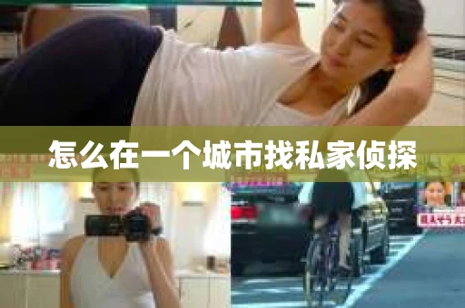 怎么在一个城市找私家侦探