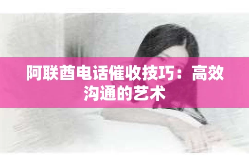 阿联酋电话催收技巧：高效沟通的艺术