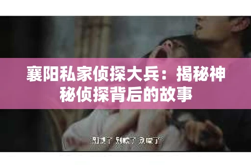 襄阳私家侦探大兵：揭秘神秘侦探背后的故事