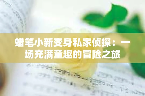 蜡笔小新变身私家侦探：一场充满童趣的冒险之旅