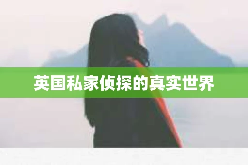 英国私家侦探的真实世界