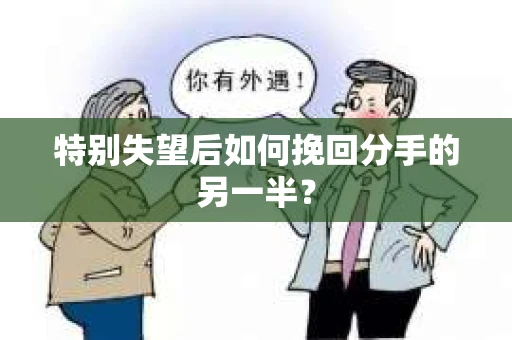 特别失望后如何挽回分手的另一半？