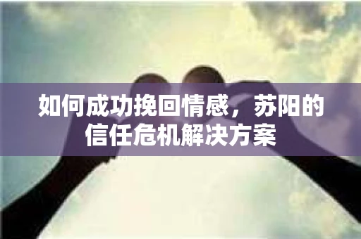 如何成功挽回情感,苏阳的信任危机解决方案 如何成功挽回情感,苏阳的信任危机解决方案