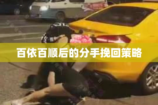 百依百顺后的分手挽回策略